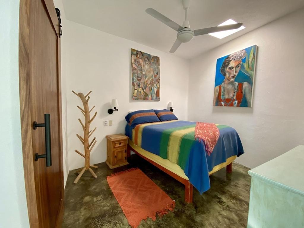 Casita Del Artista Lägenhet San Patricio Melaque Exteriör bild